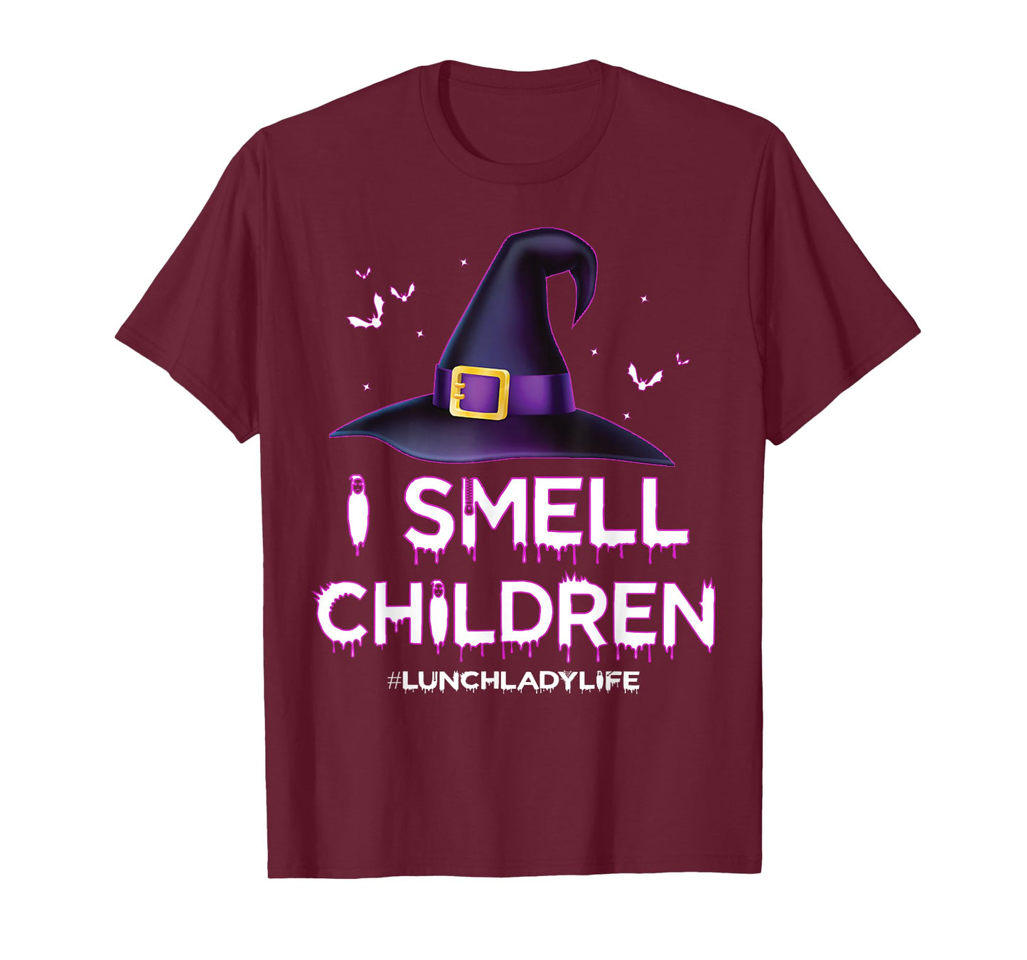 I Smell Children Lunch Lady Life Halloween for Lunch Lady T-Shirt