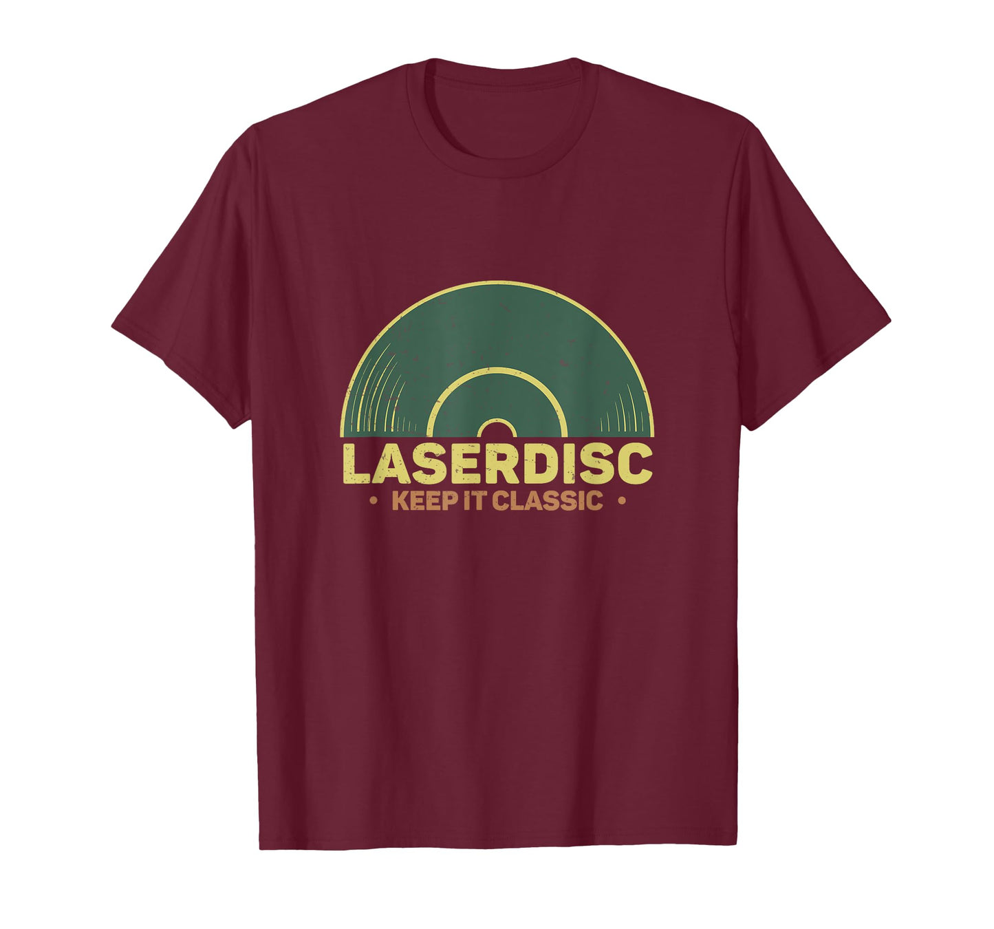 Reflective Optical Video Disc System Awesome Laserdisc Keep It Classic T-Shirt - Black, Small