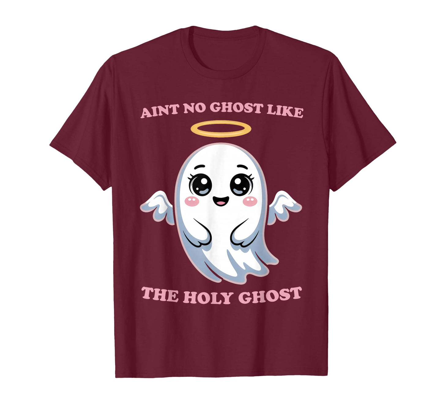 Halloween Ain't No Ghost Like The Holy Ghost Angel Women T-Shirt
