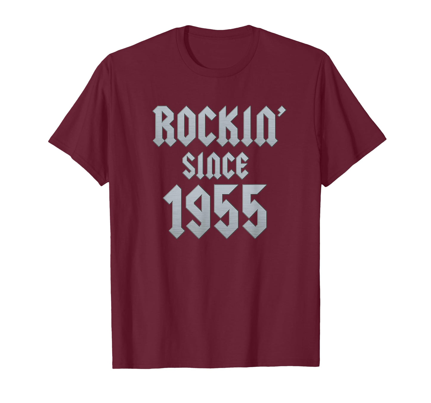 70 Year Old Rockin' Since 1955 70th Birthday T-Shirt