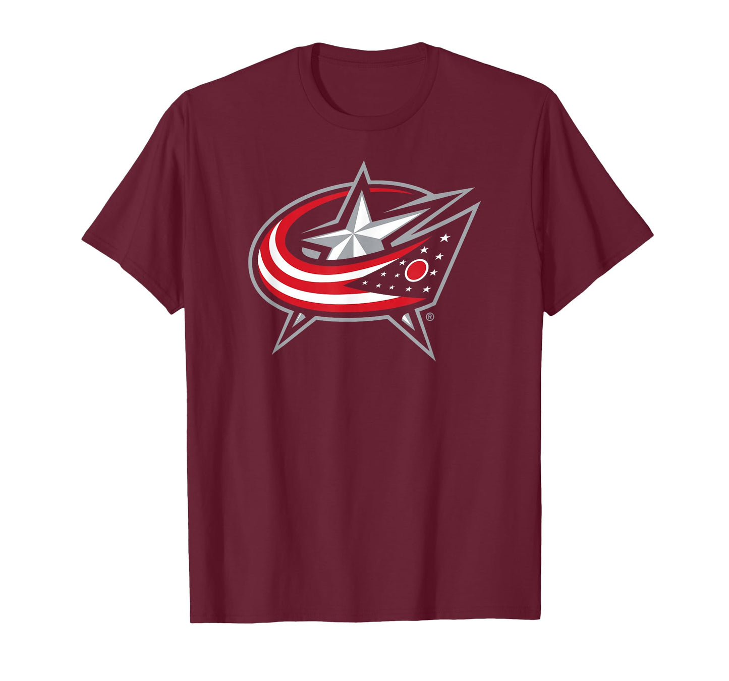Columbus Blue Jackets Icon Navy Blue Officially Licensed T-Shirt