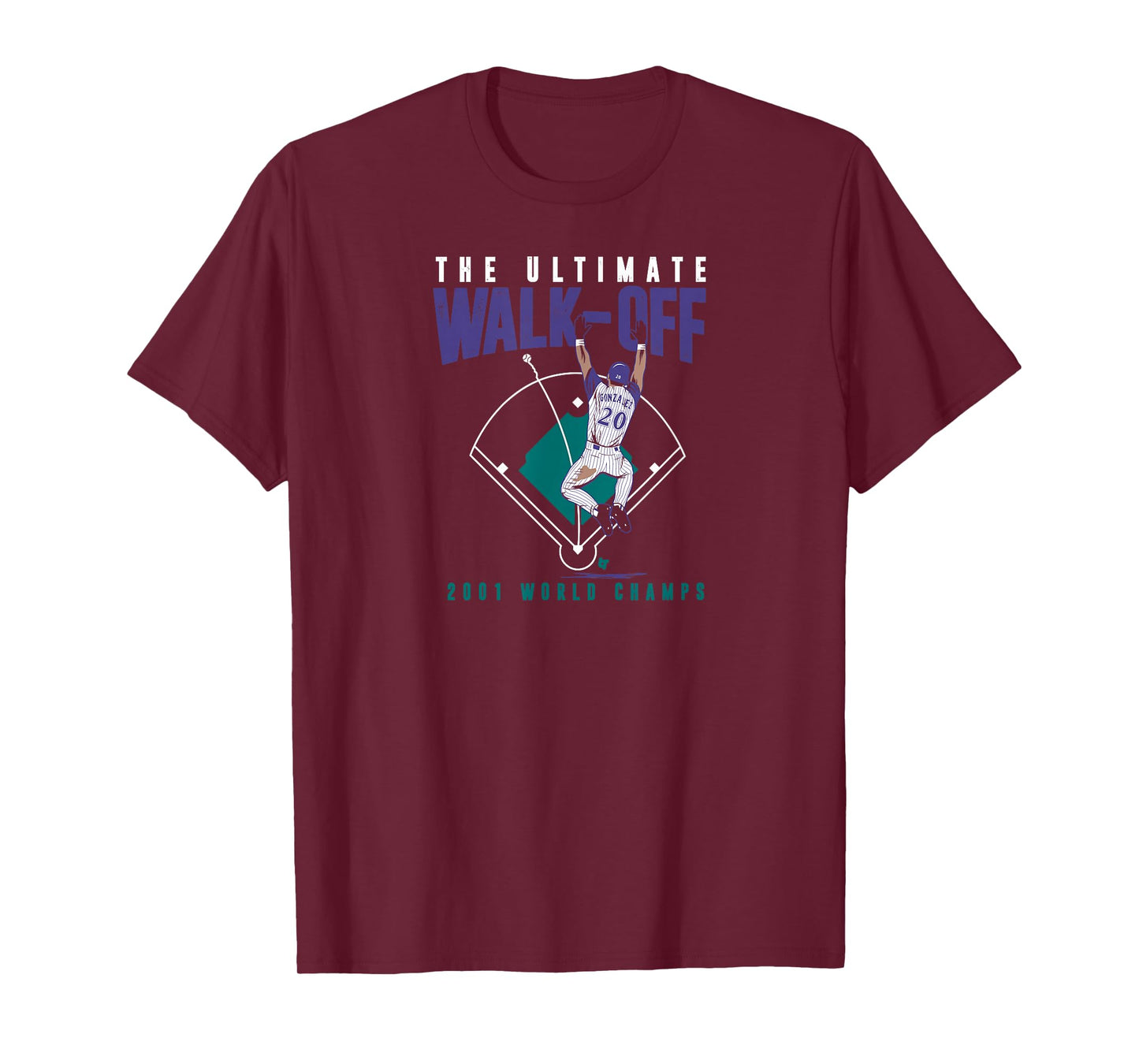 Luis Gonzalez: The Ultimate Walk-Off - Arizona Baseball T-Shirt