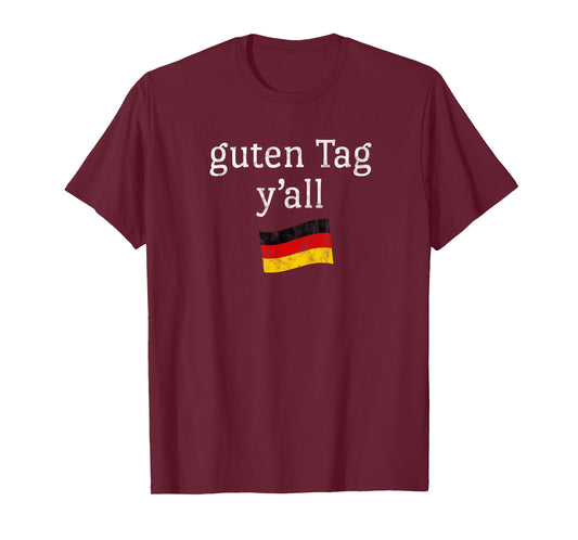 Oktoberfest Costume T Shirt Funny Outfit Texas German Flag T-Shirt
