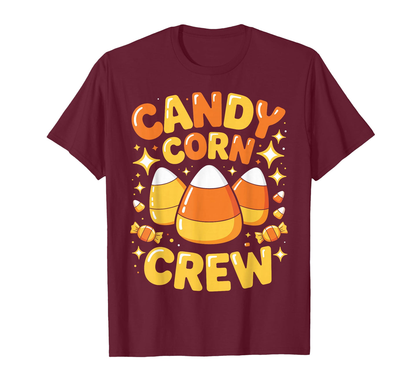 Candy Corn Crew - Halloween Costume Men Women T-Shirt