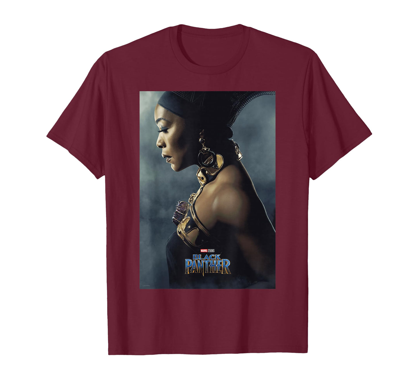 Marvel Black Panther Avengers Ramonda Poster Graphic T-Shirt T-Shirt