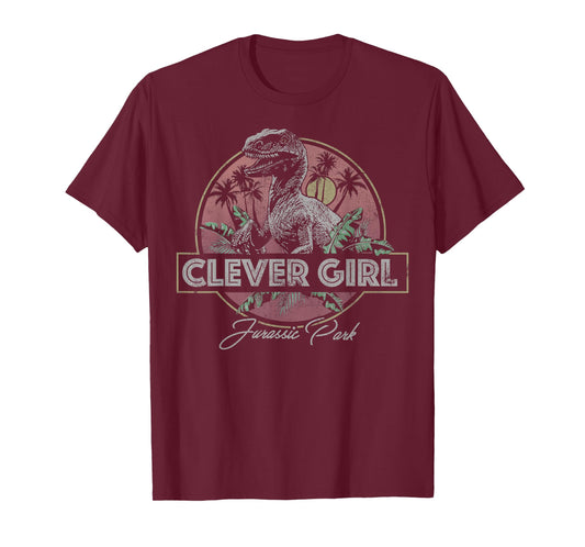 Jurassic Park Raptor Clever Girl Vintage T-Shirt Small
