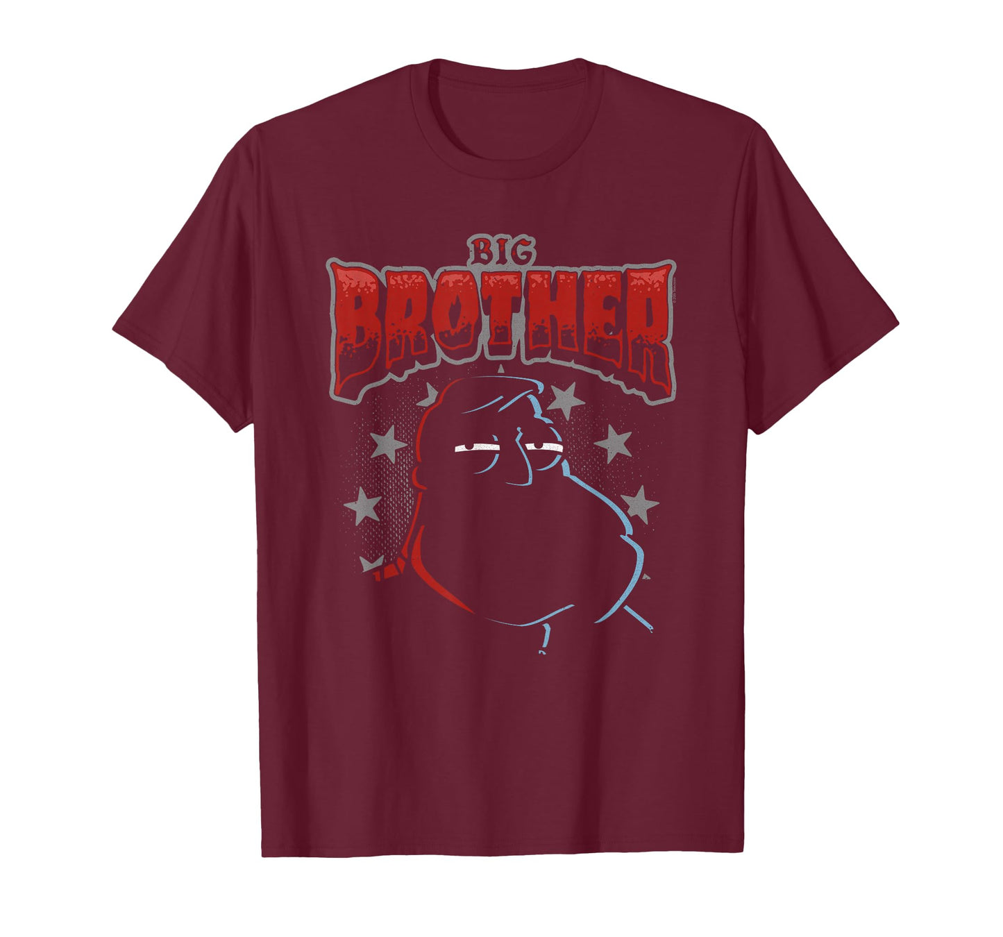 American Dad Big Brother is Watching Stan Silhouette Cartoon T-Shirt