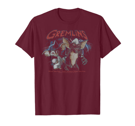 Gremlins Lightning Storm Portrait T-Shirt