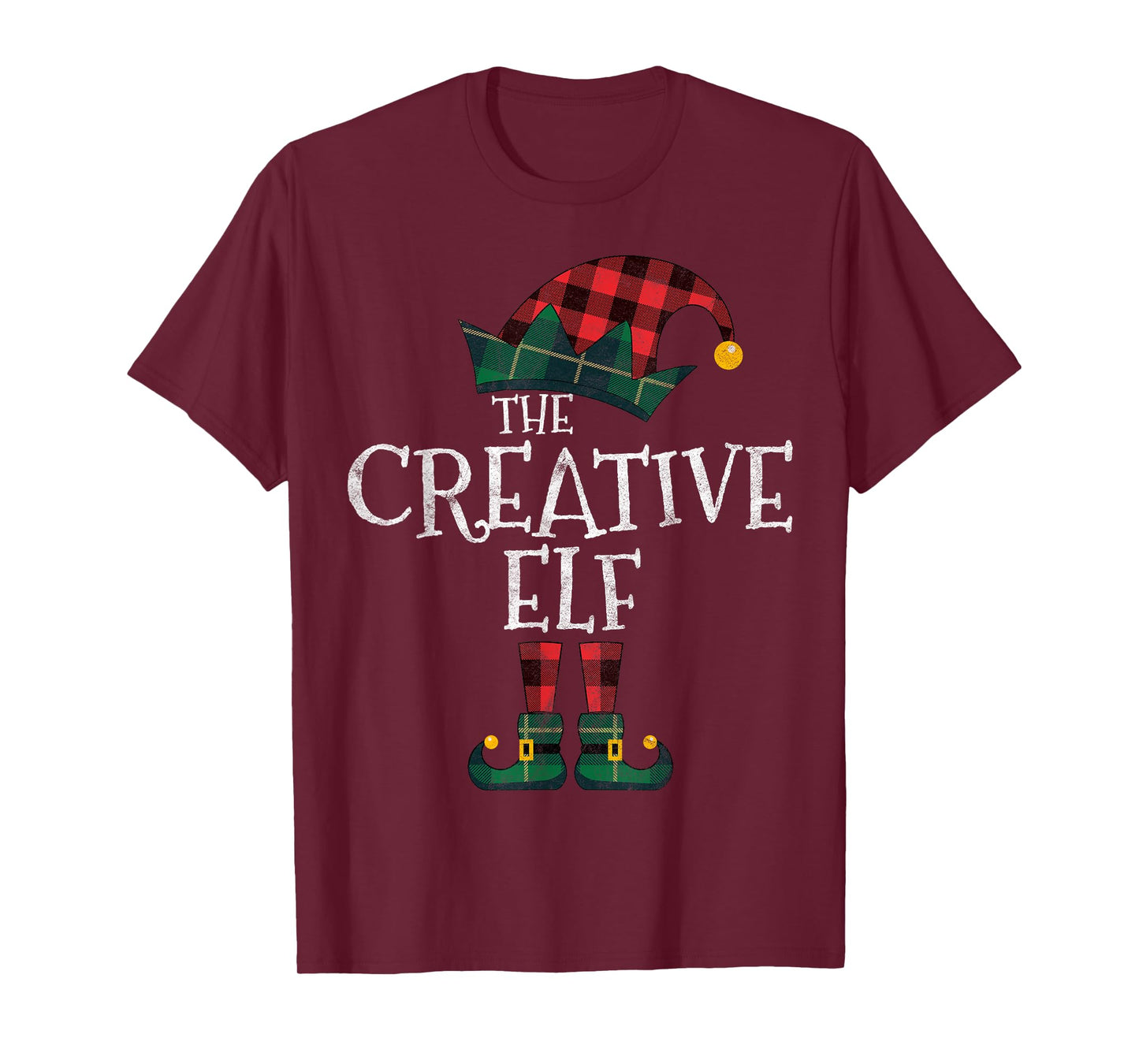 The Creative Elf Matching Family Group Gift Funny Christmas T-Shirt