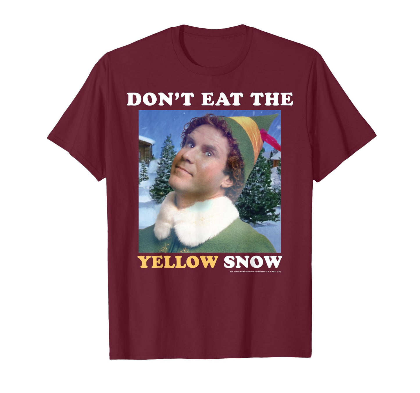 Elf Don't Eat The Yellow Snow T-Shirt