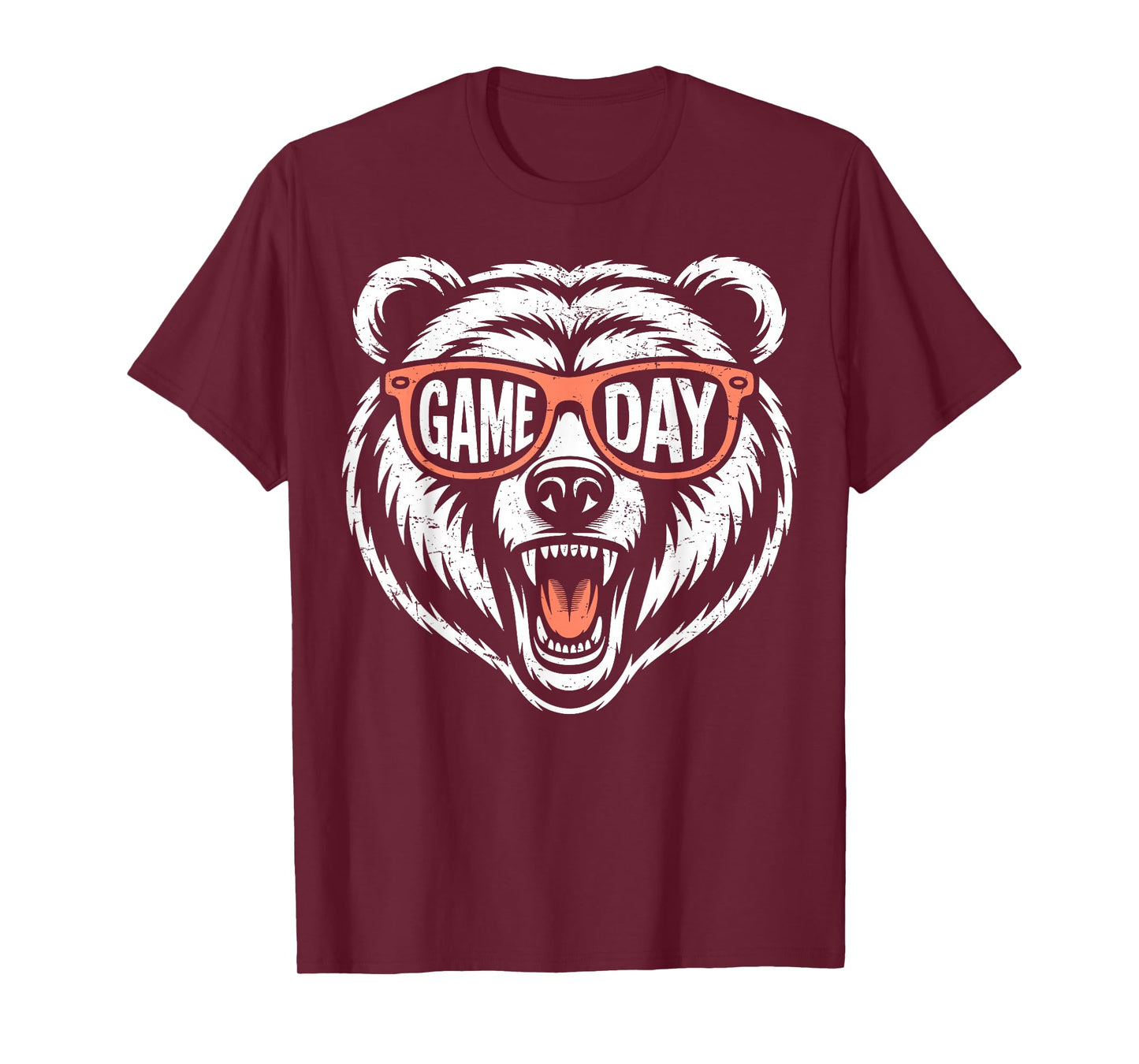 Retro Game Day Bear T-Shirt