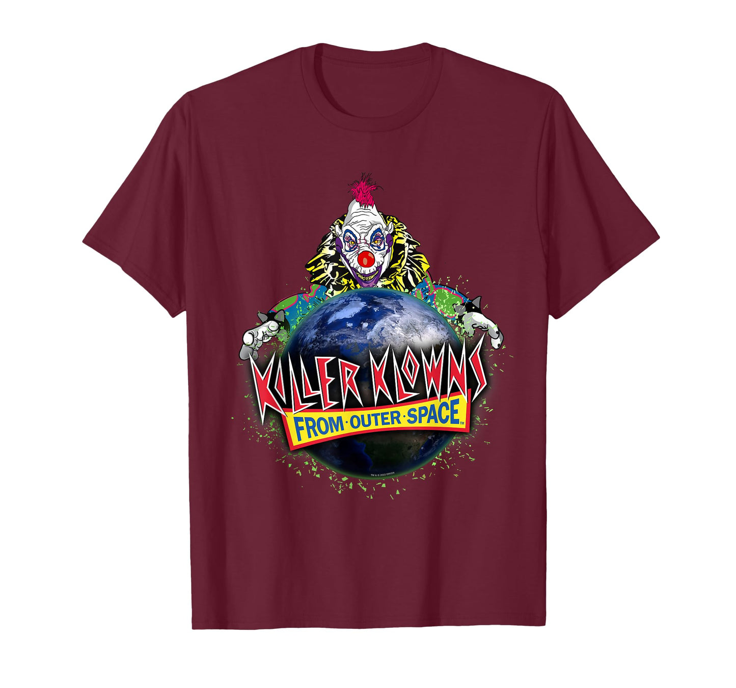 Killer Klowns from Outer Space Klownzilla Earth Invasion T-Shirt