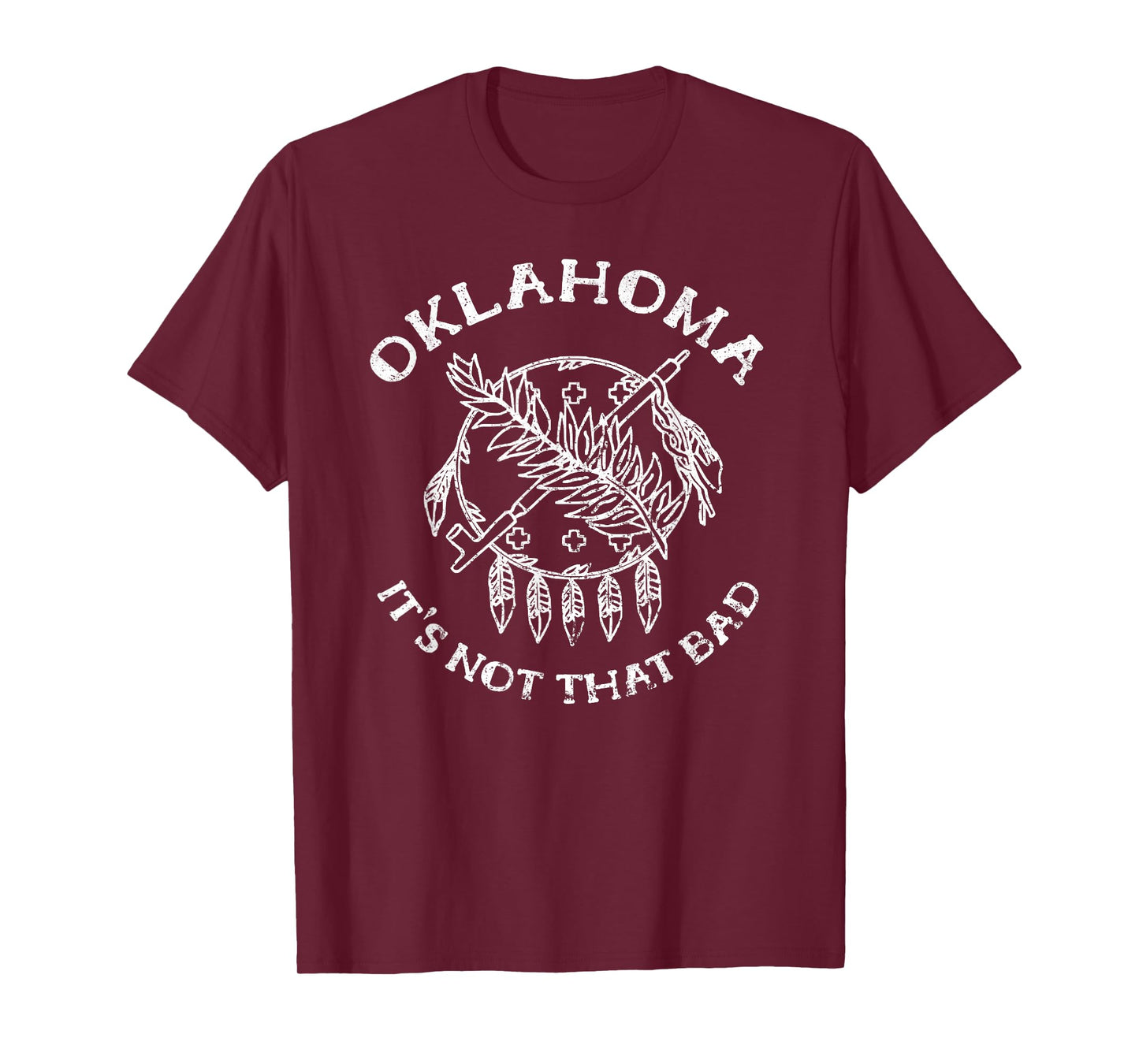 Oklahoma Its Not That Bad Funny State T-Shirt T-Shirt