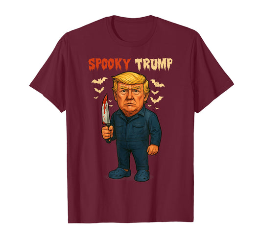 Funny Spooky Trump Horror American Movie Halloween T-Shirt