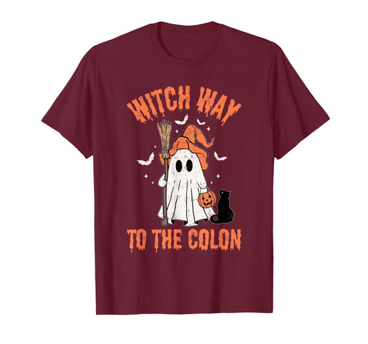Endo Nurse Halloween Gastrointestinal Nurse Spooky GI T Cute T-Shirt
