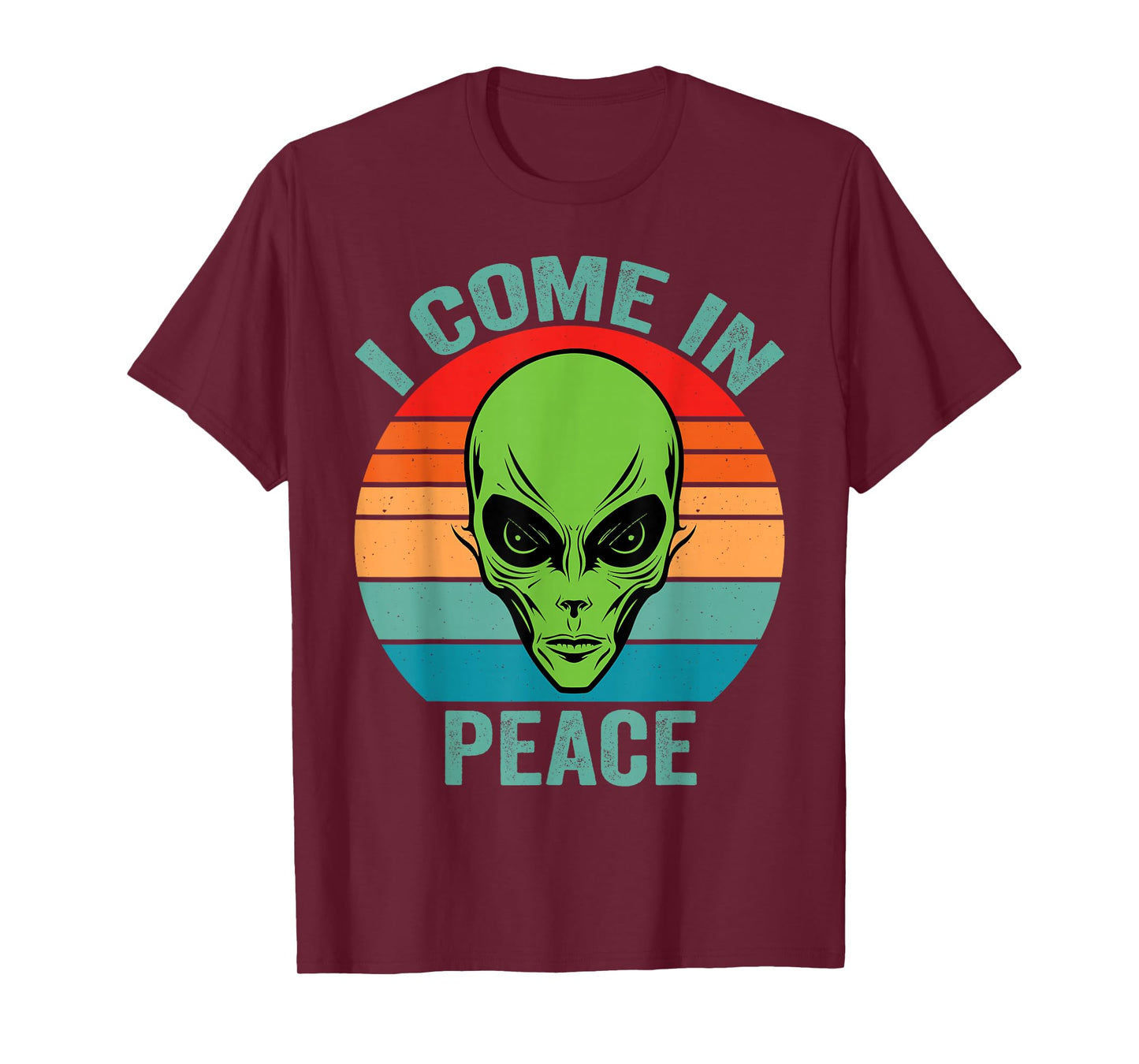 I Come In Peace im Peace Matching Couples Alien T-Shirt