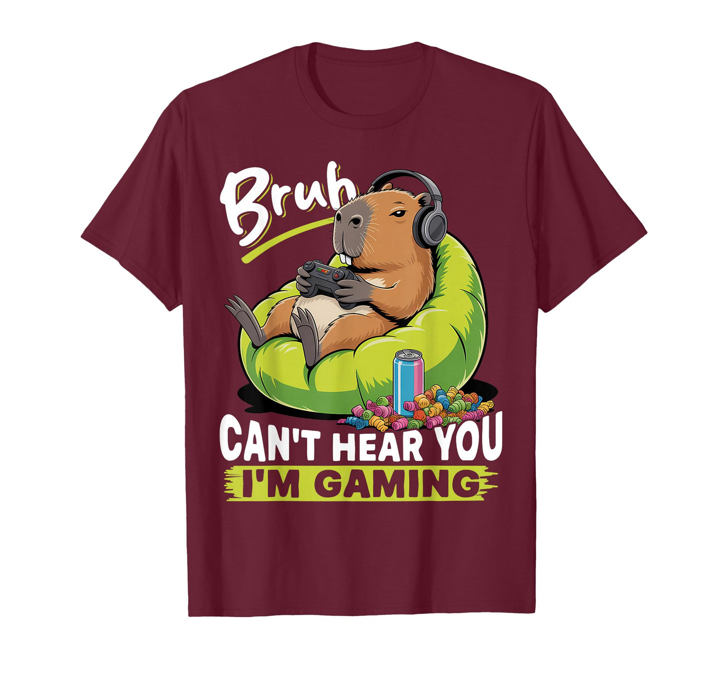 Capybara Gamer Gaming T-Shirt