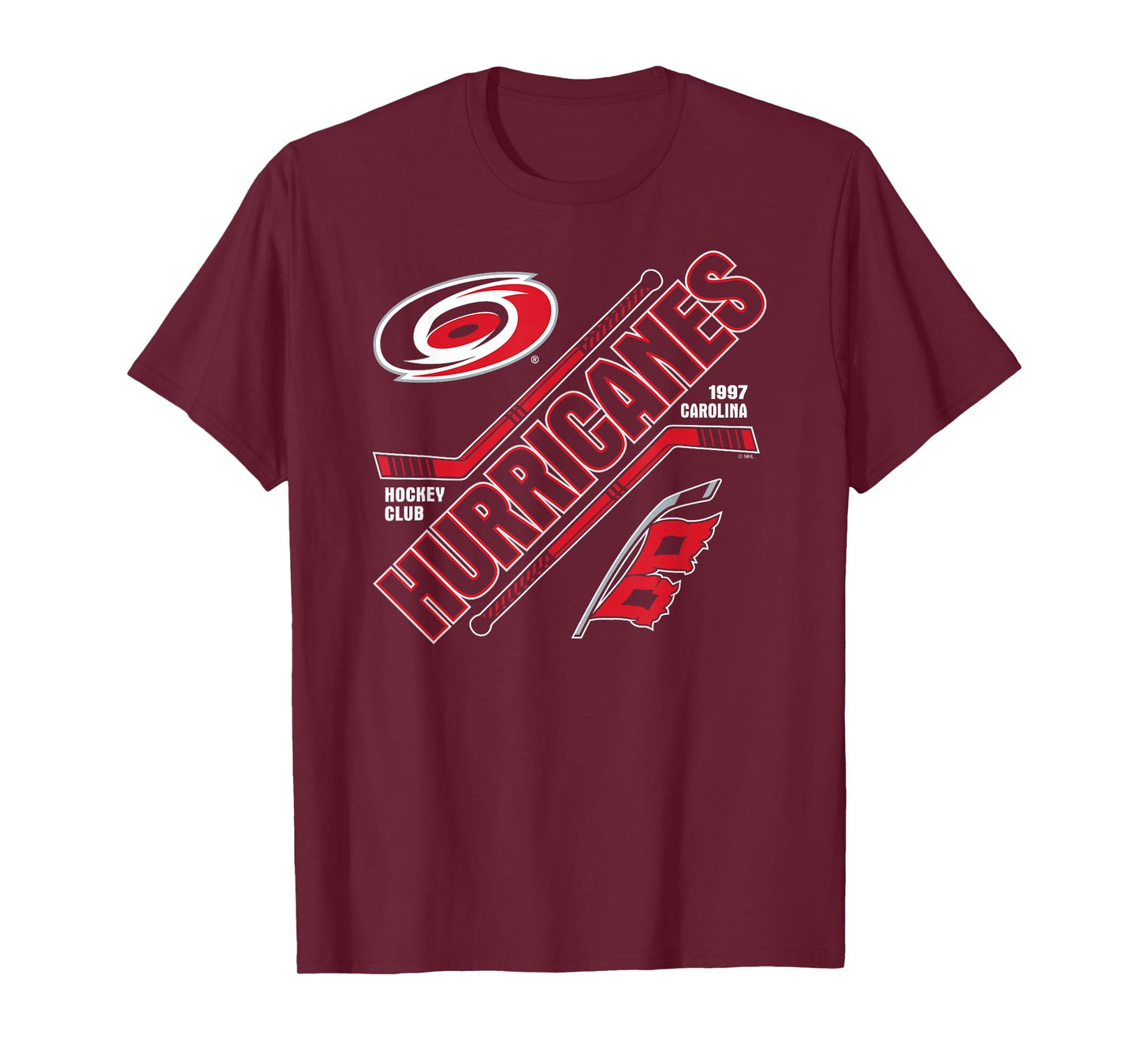 Carolina Hurricanes Force Black Officially Licensed T-Shirt