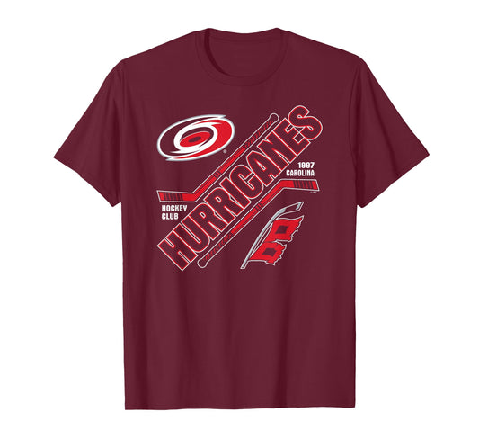 Carolina Hurricanes Force Black Officially Licensed T-Shirt