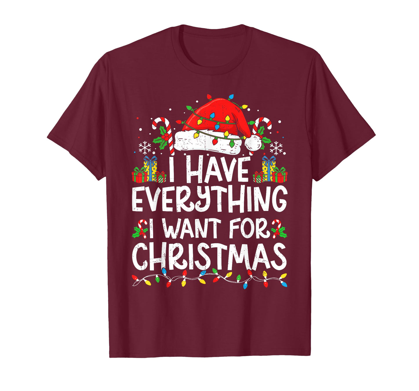Couple Matching Funny Christmas Shirt It’s Me I’m Everything T-Shirt