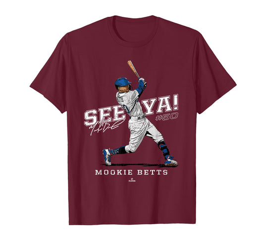 See Ya! Mookie Betts Los Angeles MLBPA T-Shirt