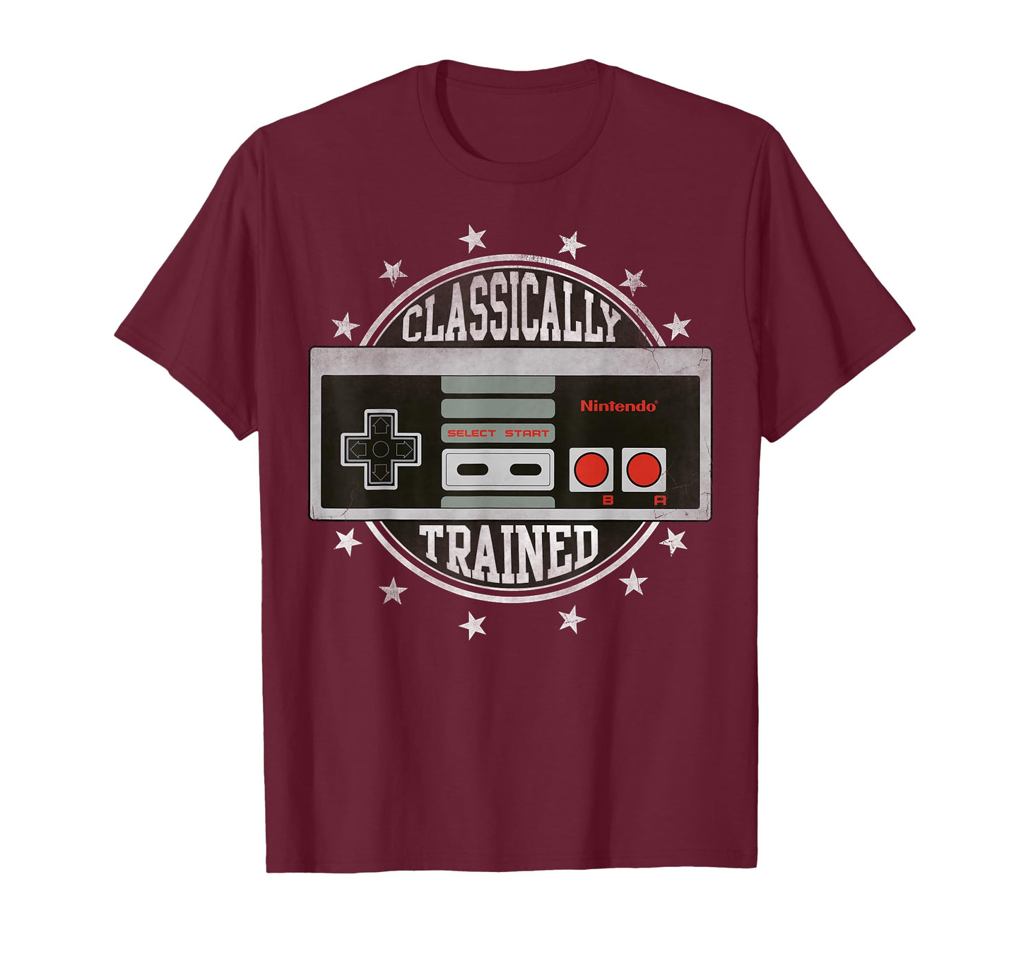 Nintendo NES Controller Classically Trained Graphic T-Shirt T-Shirt