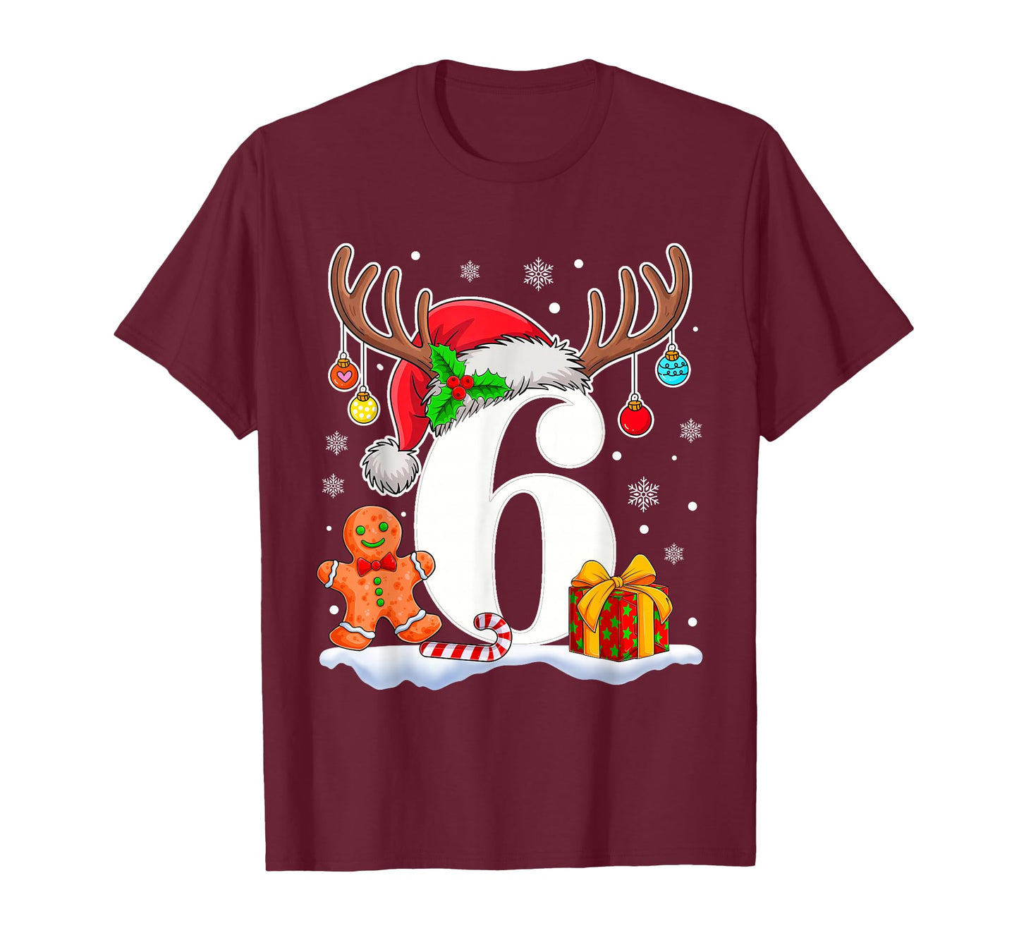 Funny 67 Six Seven Meme Couple Pajamas Matching Christmas T-Shirt