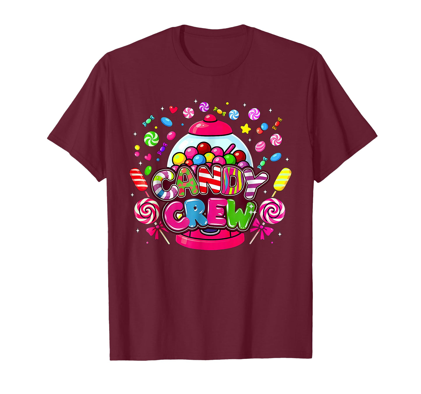 Candy Crew Candy Costume Women Candy Land Kids Sweetie T-Shirt