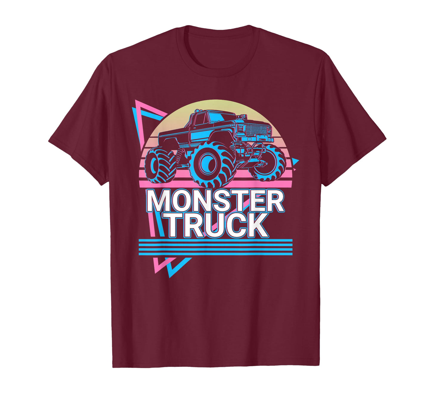 Monster Truck Retro T-Shirt