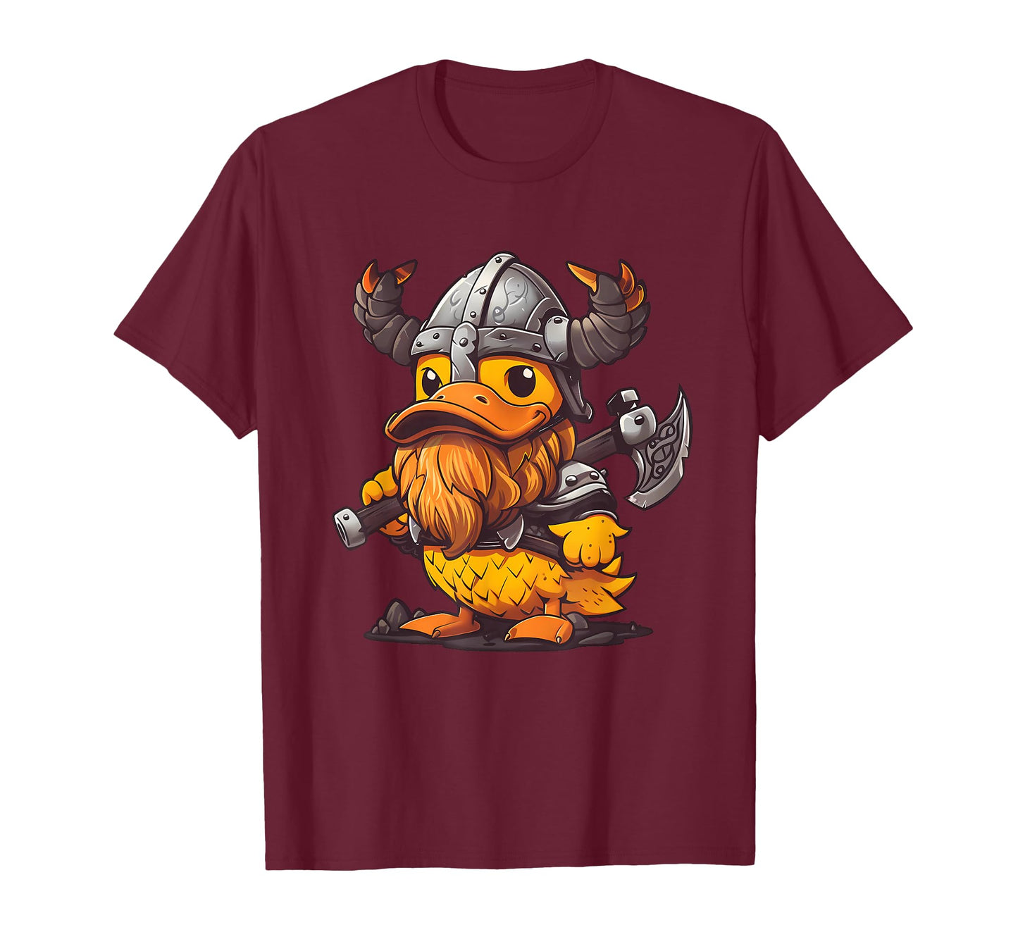 Rubber Duck Viking Duck Rubber Duckling Viking Helmet T-Shirt