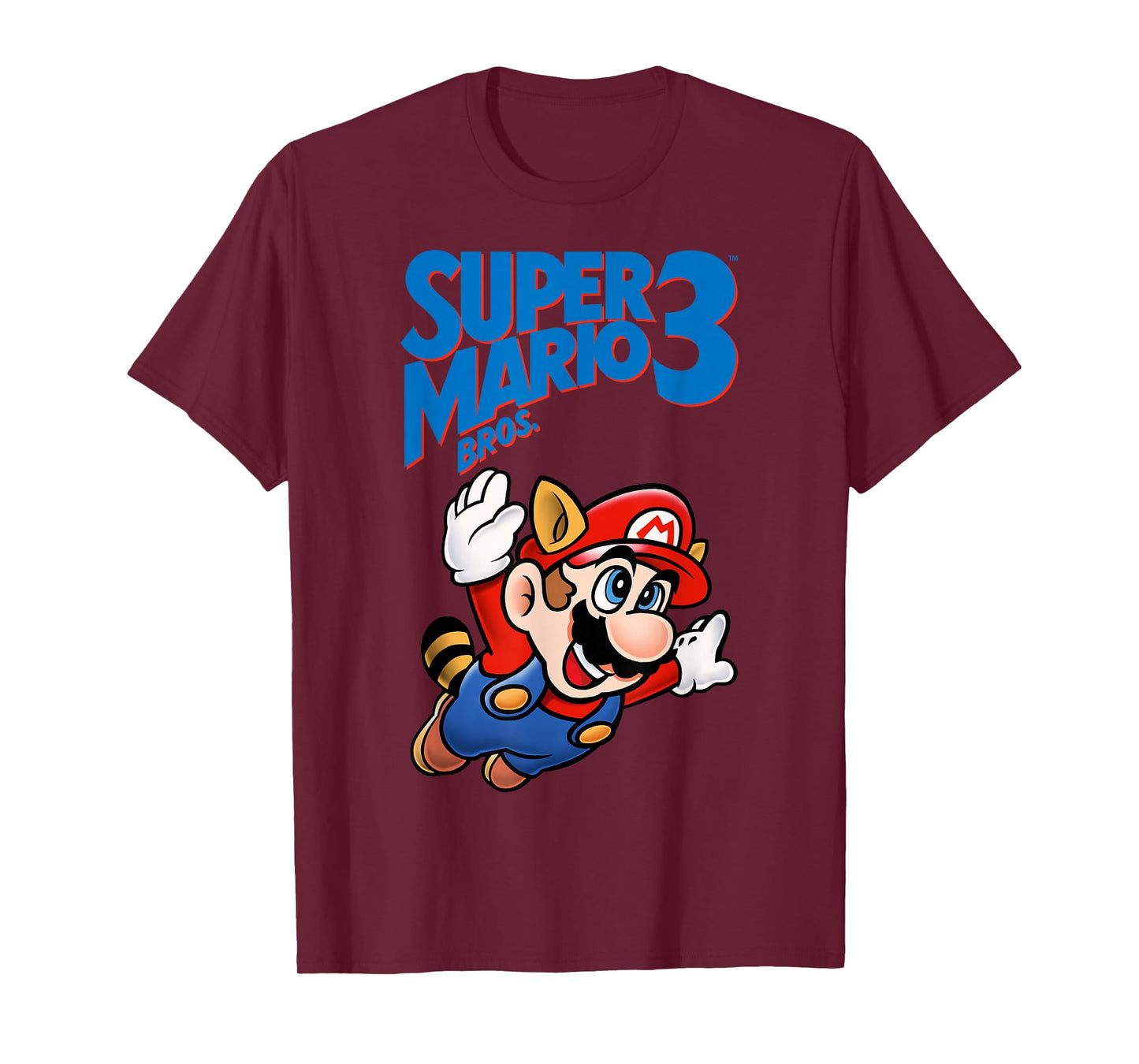 Nintendo Super Mario 3 Flying Mario Poster T-Shirt