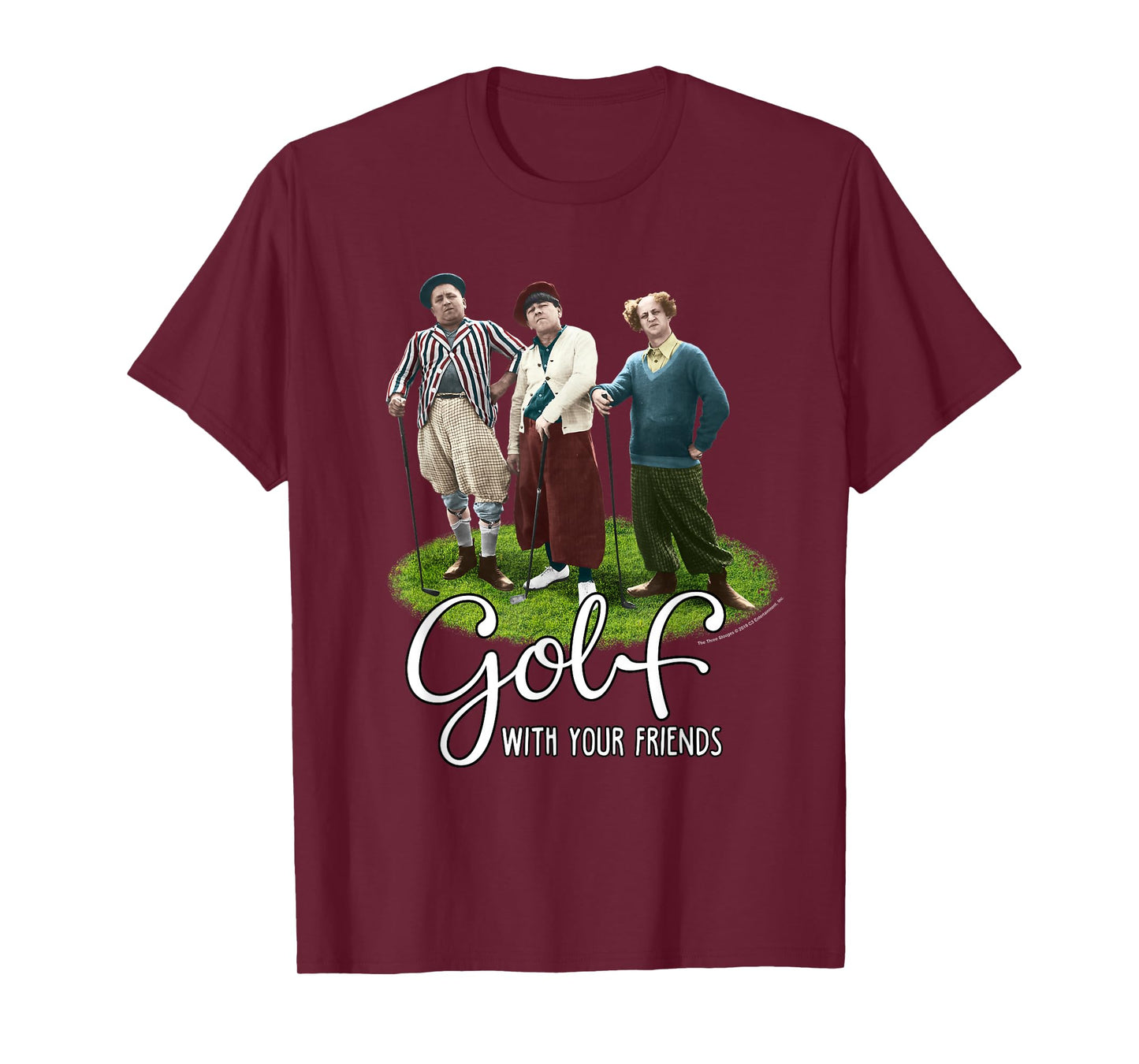 TTS- The Three Stooges Golf With Your Friends T-Shirt