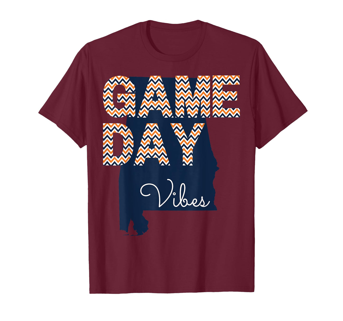 Auburn Game Day Vibes Fall Tailgate T-Shirt