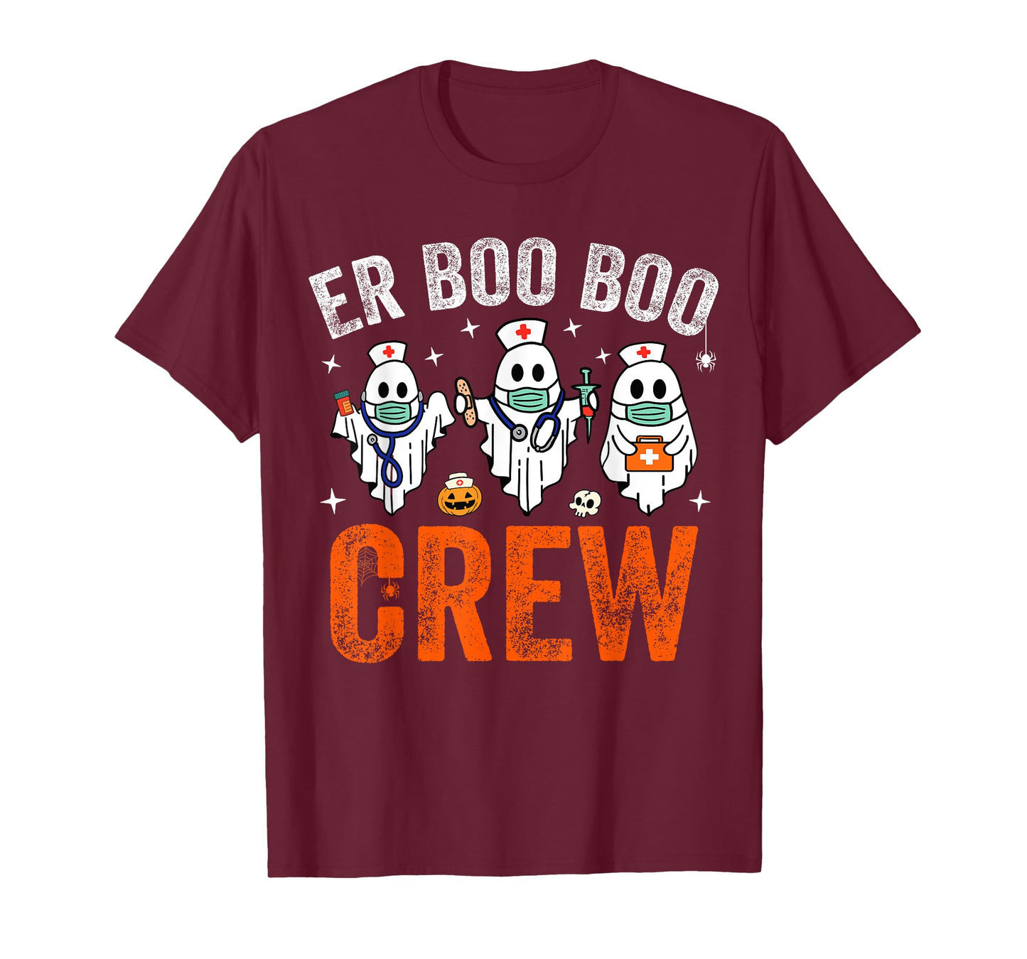 Emergency Room Nurse Crew Funny Halloween ER Nurse Costume T-Shirt