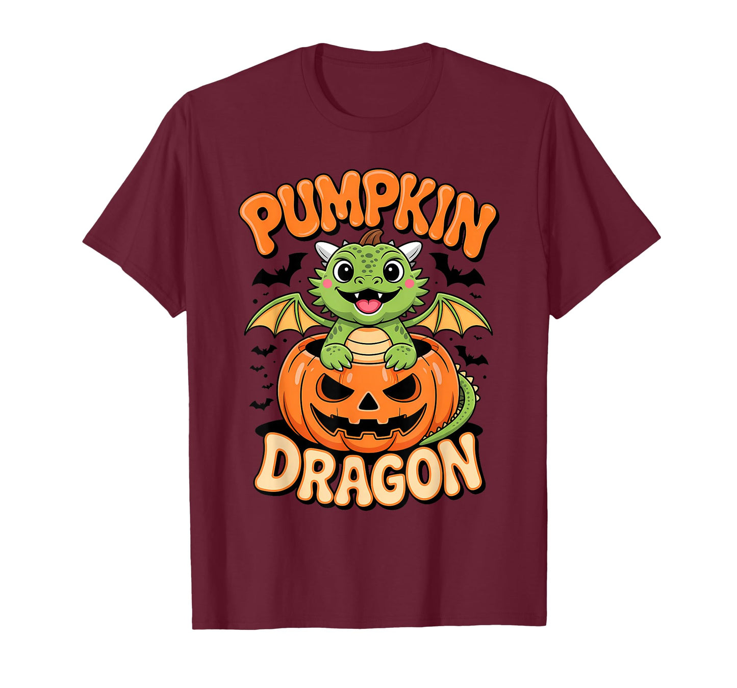 Pumpkin Patch Dragon Bearded Dragons Halloween T-Shirt