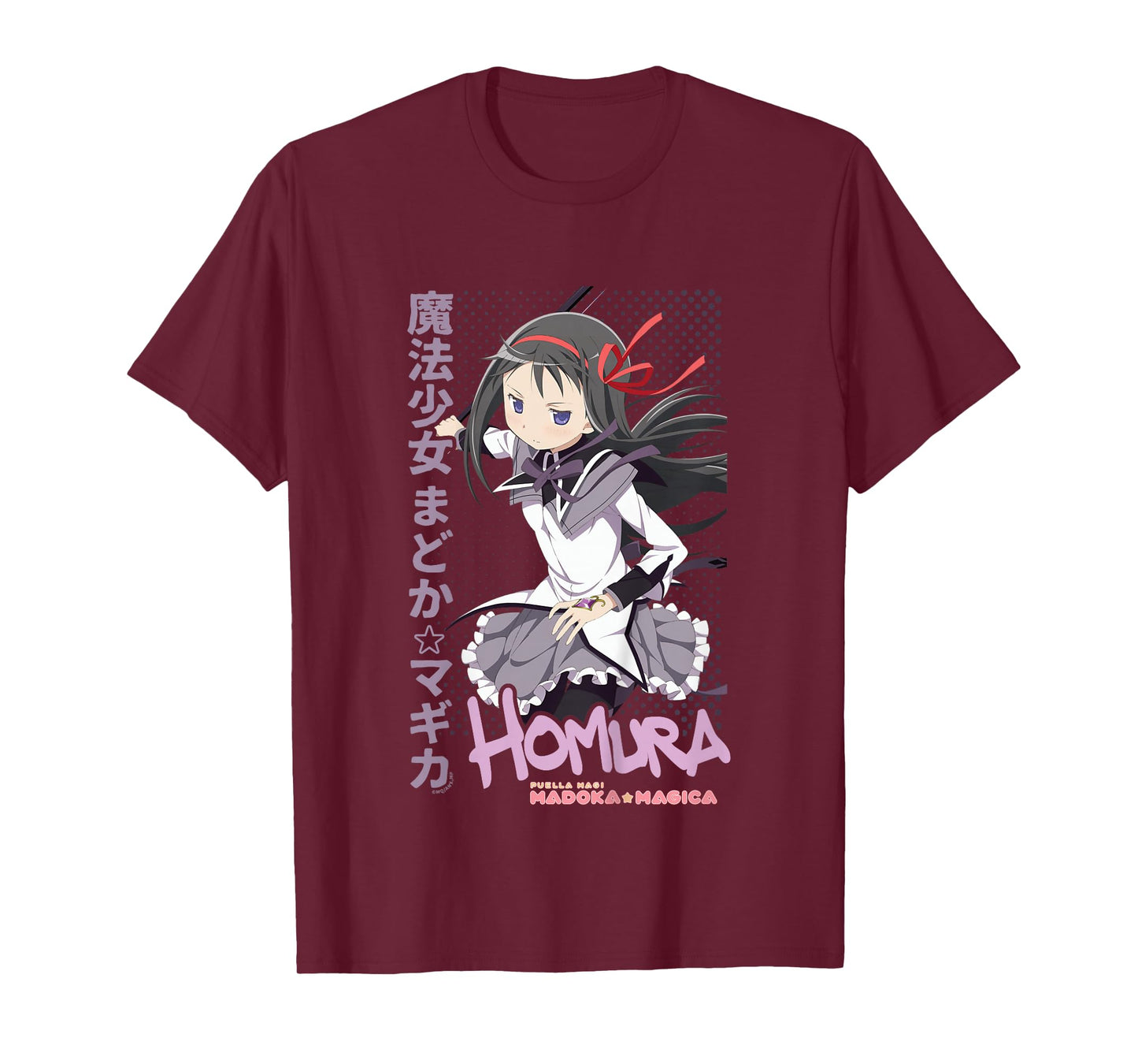 Puella Magi Madoka Magica Homura Akemi Anime Kids T-Shirt