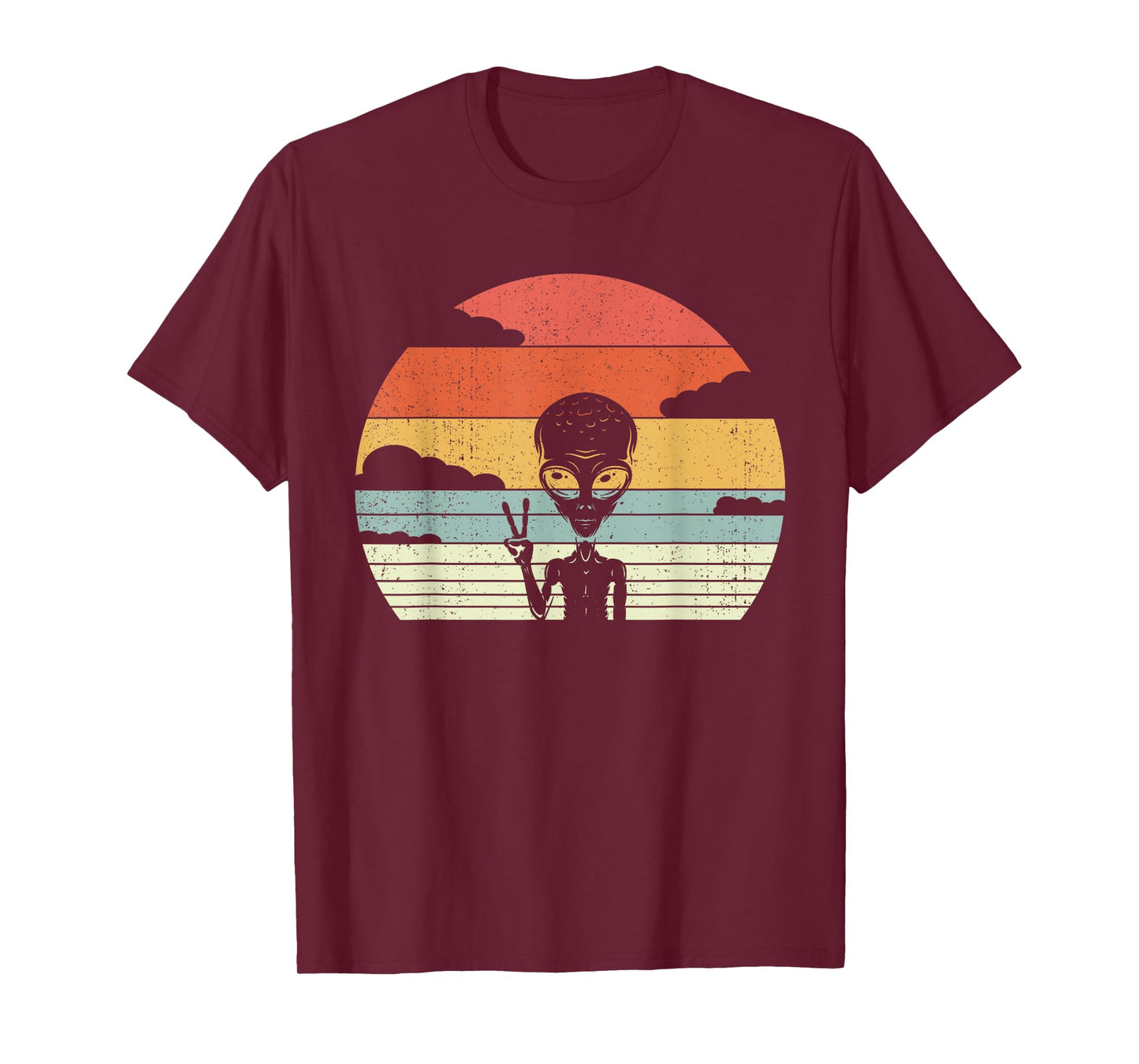 Retro Alien Extraterrestrial Space - Vintage Alien T-Shirt