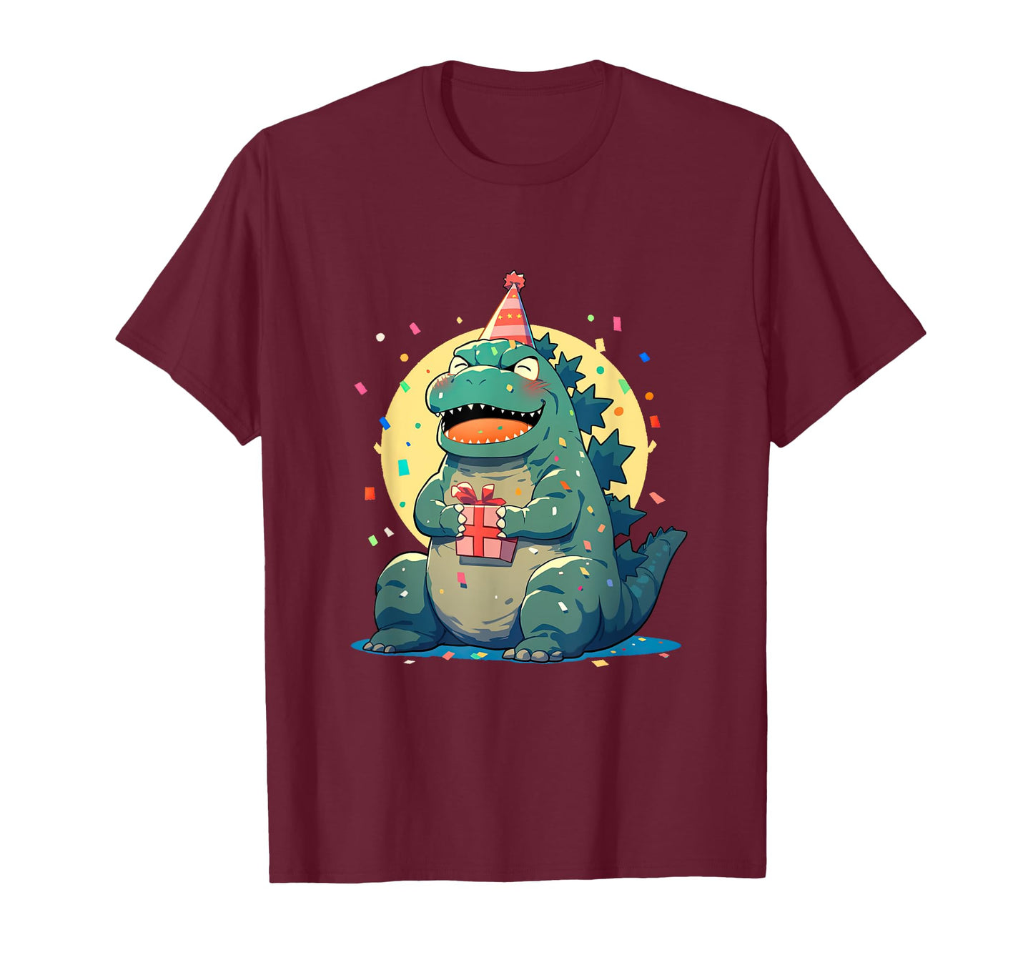 Epic Japanese Kaiju Party Time Roaring Celebration T-Shirt