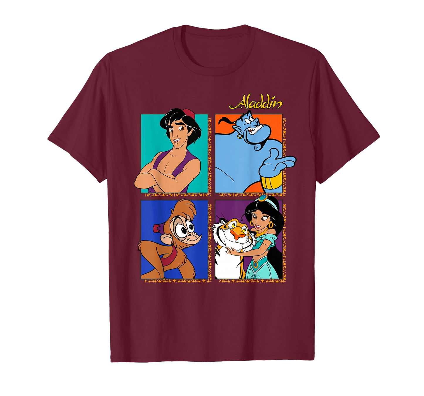 Disney Aladdin Group Shot Box Up T-Shirt