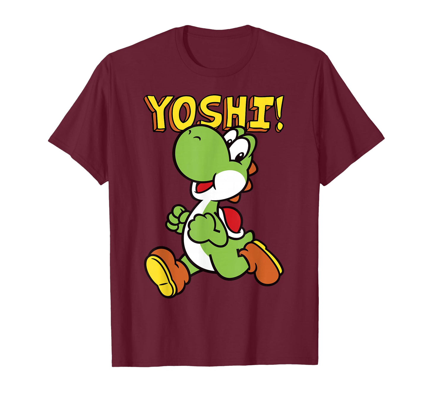 Nintendo Super Mario Yoshi Intro Jump Graphic T-Shirt
