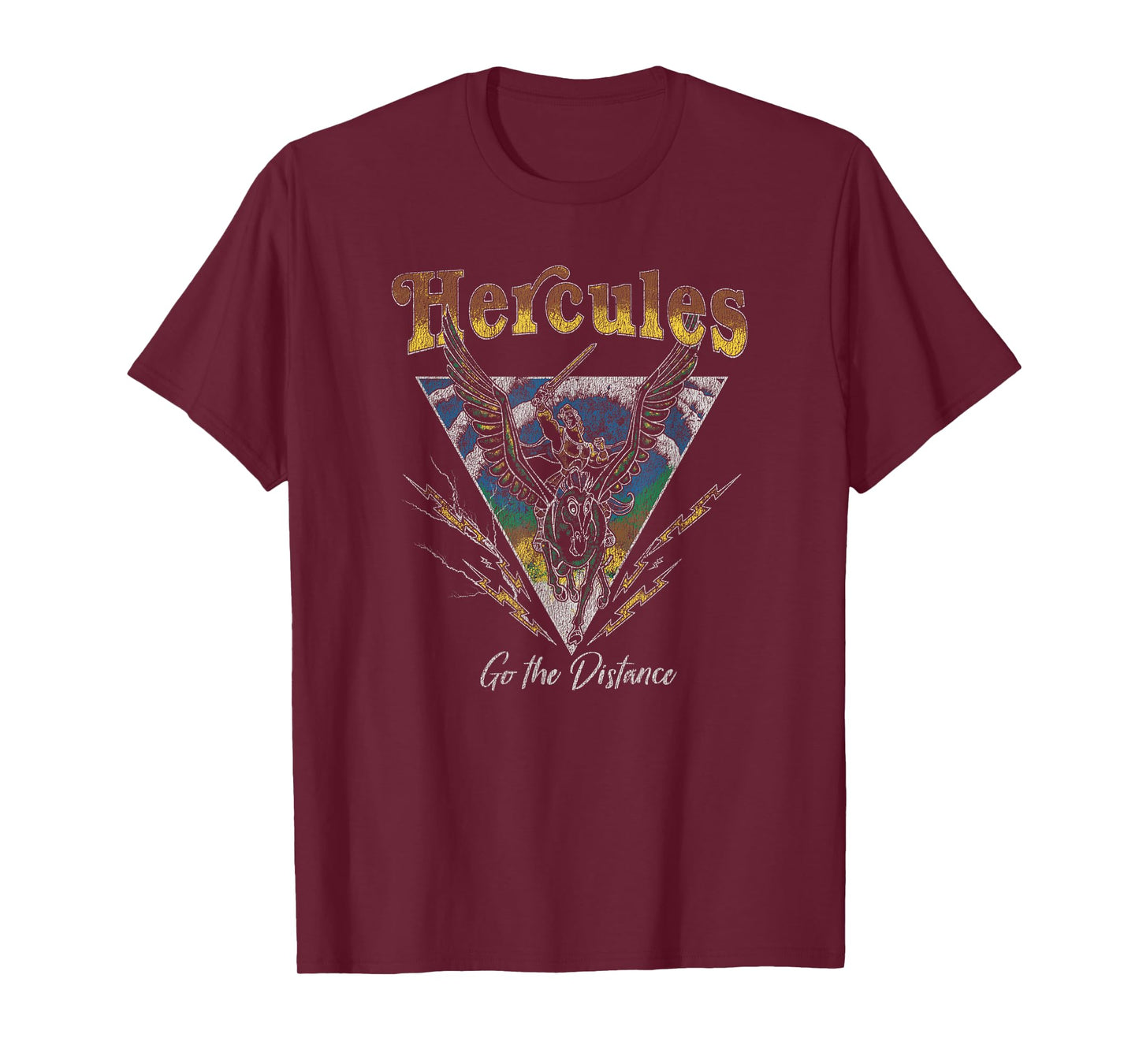 Disney Hercules Vintage Concert Tee Go The Distance T-Shirt