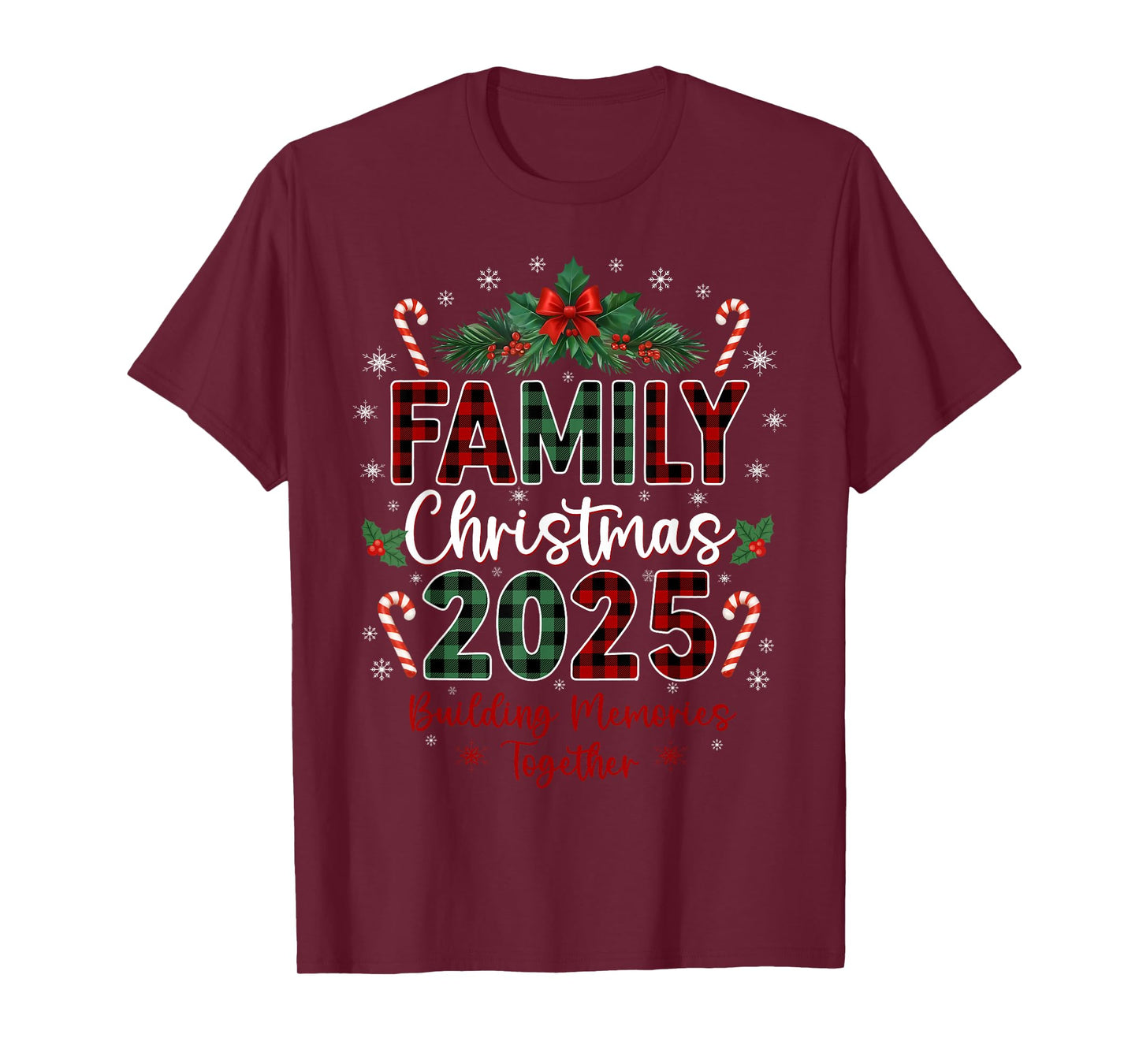 Family Christmas 2025 Matching Group Holiday Squad Xmas T-Shirt