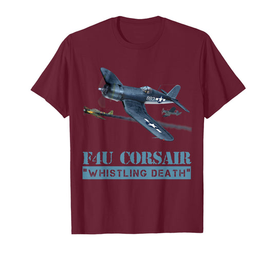 F4U Corsair. "Whistling Death" Awesome Warbird, t-shirt!! T-Shirt