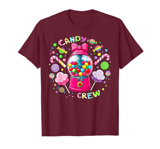 Candy Crew Candy Costume Women Candy Land Sweetie T-Shirt