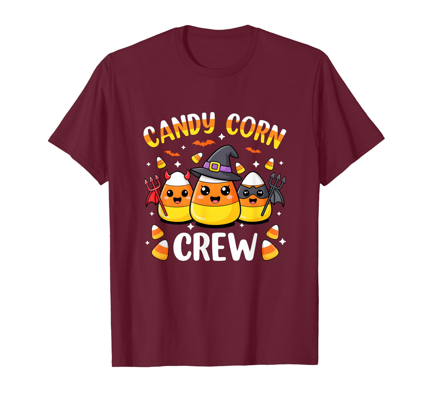 Candy Corn Crew Halloween Costume Men Women Boys Girls T-Shirt