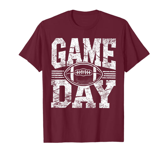 Touchdown American Football Game Day Thanksgiving Vintage T-Shirt