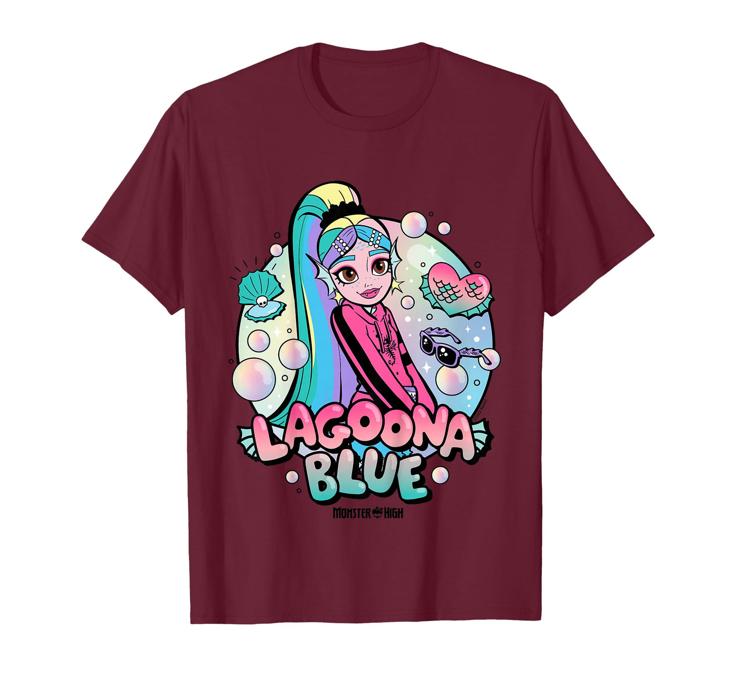 Kids Monster High - Lagoona Blue Bubbles T-Shirt