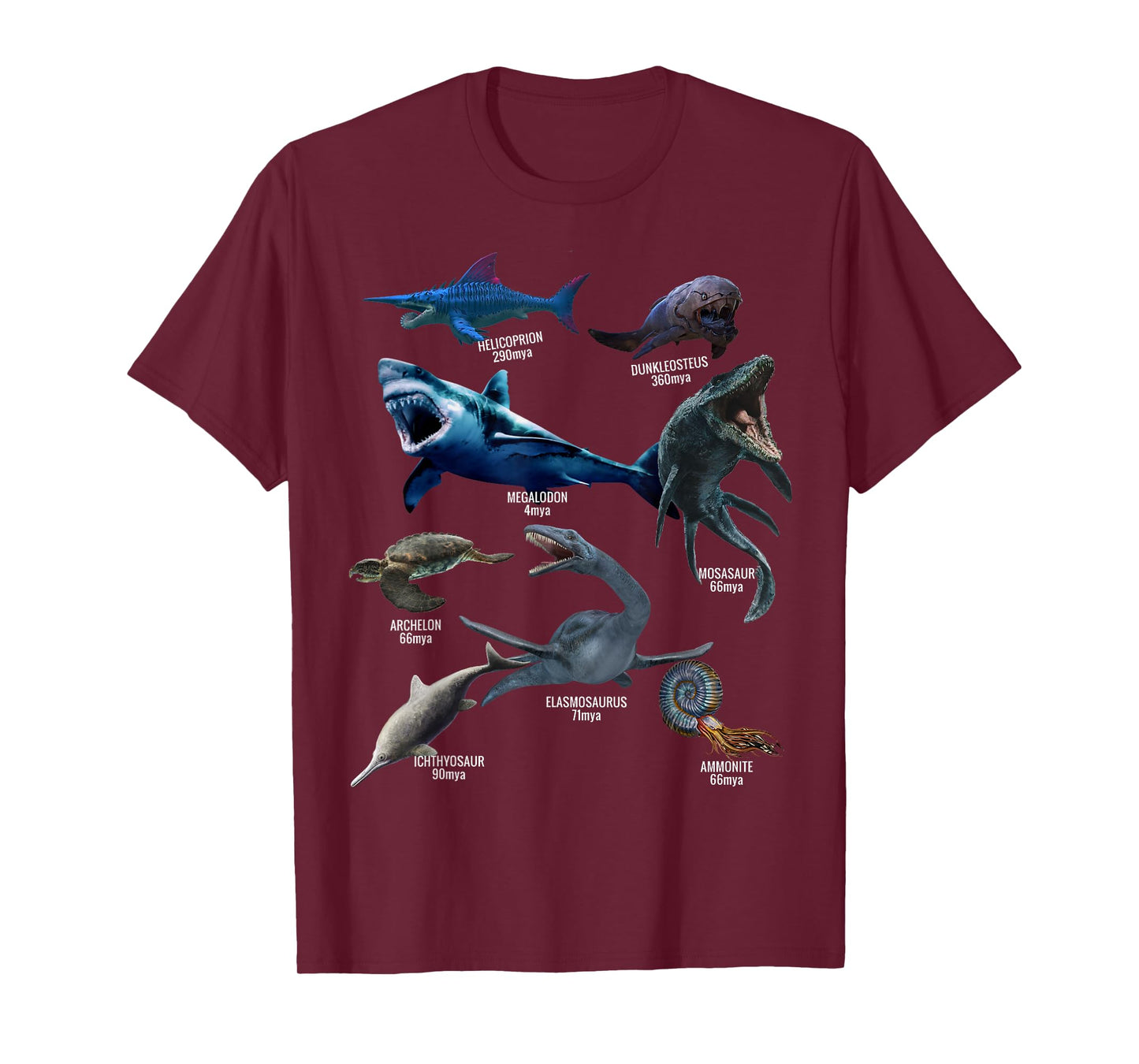 Megalodon Paleontologist Prehistoric Shark Lovers Monster T-Shirt