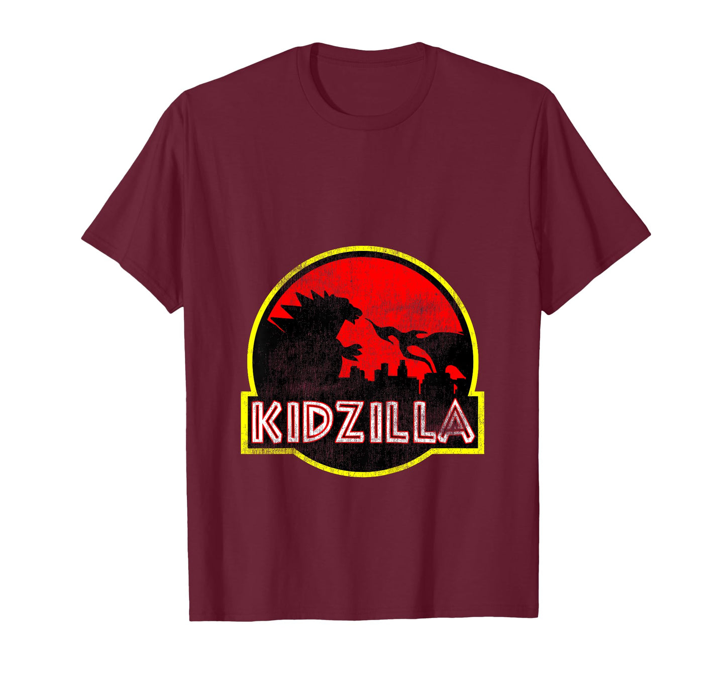 Distressed Funny Boy's Girl's Birthday Gift Kidzilla Gift T-Shirt