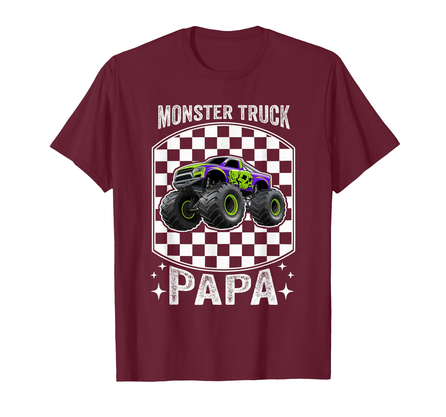 Monster Truck Dad Birthday Monster Truck T-Shirt